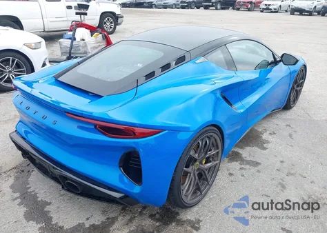 2024 Lotus Emira V6 First Edition z USA, uszkodzony, nr VIN SCCLEKAX1RHB13414